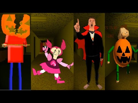 🎃CELEBRATING HALLOWEEN WITH BALDY🎃 █ Horror game "Baldi's Basics (Decompiled Edition) Halloween" █