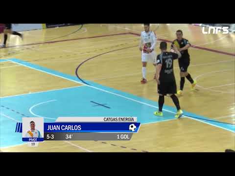 Gol Juan Carlos (5-3) Naturpellet Segovia - Catgas Energía. J26, 1Div. LNFS