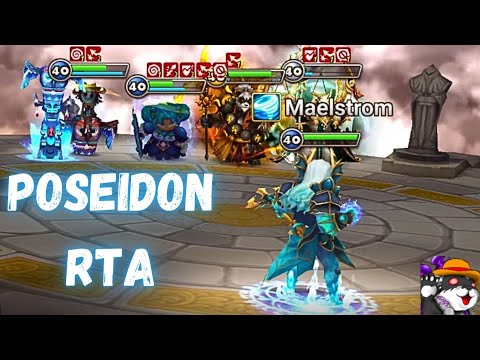 The Power Of Poseidon (Water Sea Emperor) In RTA  Summoners War