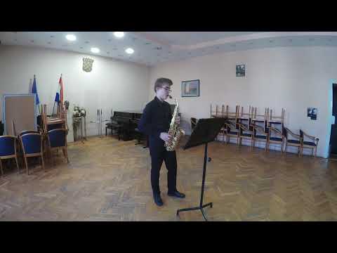 LUKA BREZOVIĆ - Giga (Sigfrid Karg - Elert: 25 Capricen für Saxophon solo op. 153)