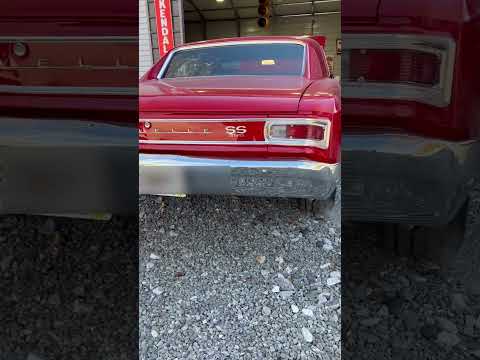1966 Chevelle SS396 FOR SALE Big Block Muncie 4 speed warming up in the recent freeze