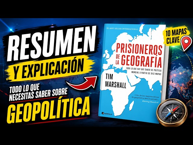 Vídeo relacionado con Prisioneros de la geografía (Nueva edición revisada y ampliada): Todo lo que hay que saber de política mundial a partir de diez mapas (GEOPOLÍTICA)