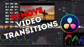 How to Remove Video Transitions in DaVinci Resolve 2025?