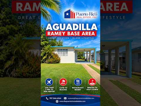🏡 Aguadilla Puerto Rico Home for Sale | Ramey Base #Shorts