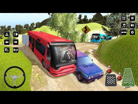 Off Road Bus Simulator 2019: 3D Coach Driver Games Android Gameplay
