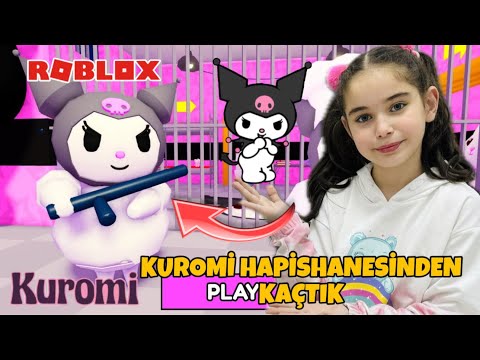 WE ESCAPE FROM KUROMI BARRY PRISON WITH ELİF ROBLOX