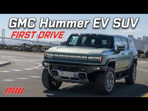 HUMMERのSUV電気自動車「GMC HUMMER EV SUV 2024」インプレッション動画