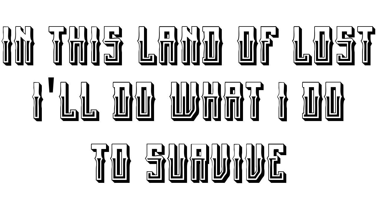 Sadboy Loko - Survive (With Lyrics On Screen)-The First Ese