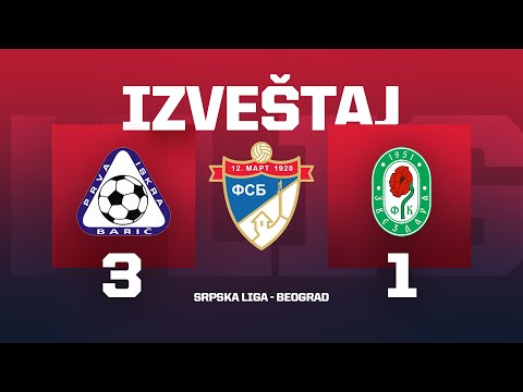 Izveštaj PRVA ISKRA - ZVEZDARA Srpska Liga Beograd 26. Kolo