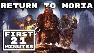 The First 21 Minutes Of The Lord Of The Rings: Return To Moria | Gameplay