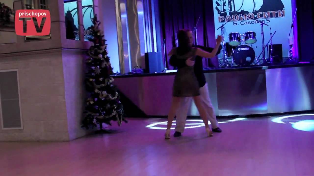 Roman Konyshev & Viktoria Lizunova, Russia, Moscow, Milonga"Pecin", 23.12.2009(3)