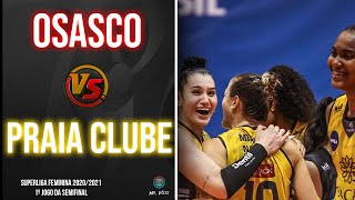 Osasco x Praia Clube | Melhores Momentos | SF1 | Superliga Feminina 20/21