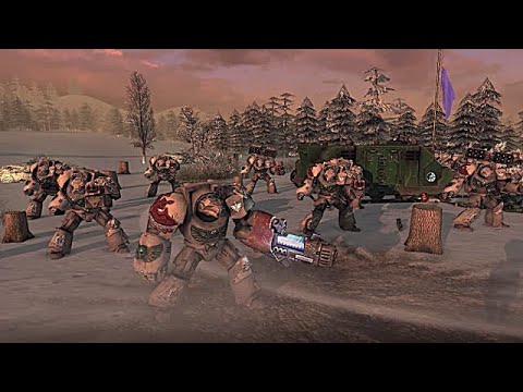 ULTIMATE MOD 2021 | WARHAMMER 40K: Dark Angels vs Dark Angels - Men of War: Assault Squad 2
