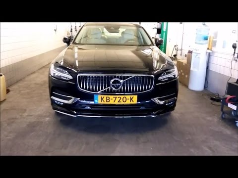 2017 Volvo S90 D5 Review with Startup and Walkaround and Drive