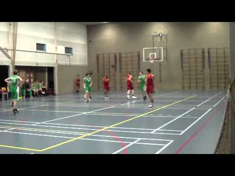 GREEN GIANTS U14-1 - ALMERE PIONEERS U14-1: Eindstand 48 - 49
