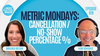 919: Metric Mondays: Cancellation/No-Show Percentage – Miranda Beeson