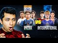 ROLEX REACTS to INDIA vs INTERNATIONAL BEST 1v4 | PUBG MOBILE | BGMI