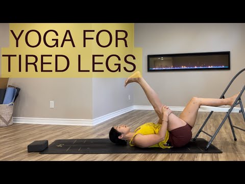 30 Mins Yoga For Tired and Tight Legs | Release Hamstrings, Thighs, Hips and Spine
