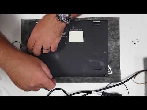 Medion Akoya E2218T disassembly:  how tu open