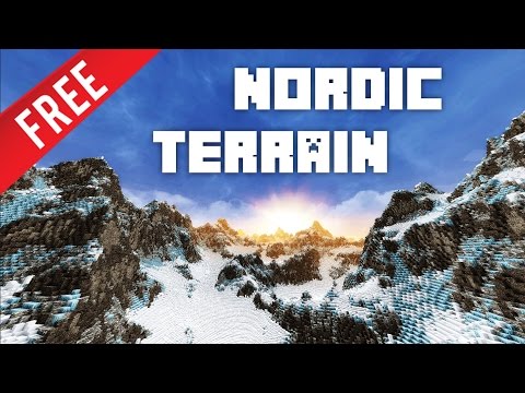 EPIC Minecraft Nordic Terrain + Download!!