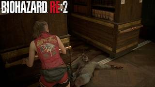 【バイオハザードRE:2】クレア編！ゾンビが下敷きになって爆笑の回！#バイオハザードre2 #バイオハザード
