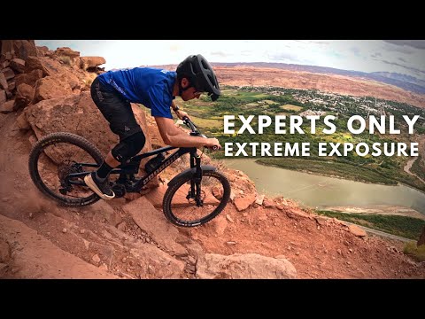 This trail actually scared me - Riding Moab’s infamous Portal