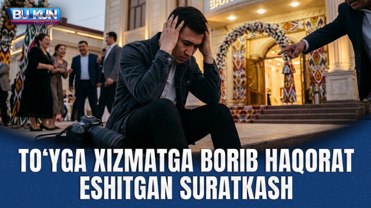 BU KUN - TO‘YGA XIZMATGA BORIB HAQORAT ESHITGAN SURATKASH