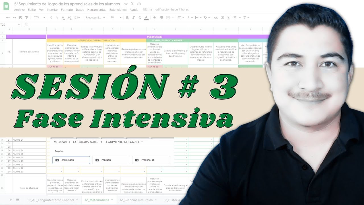 Sesión 3 - Fase Intensiva del CTE