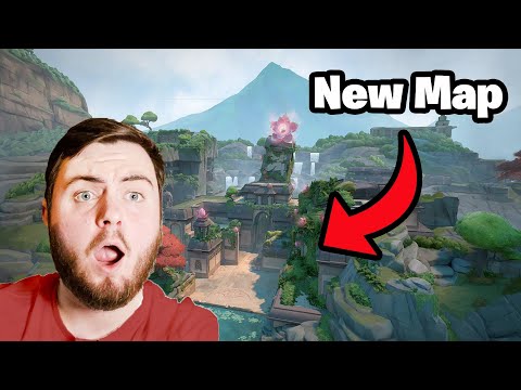 Early Look At The New Valorant Map (LOTUS GAMEPLAY)