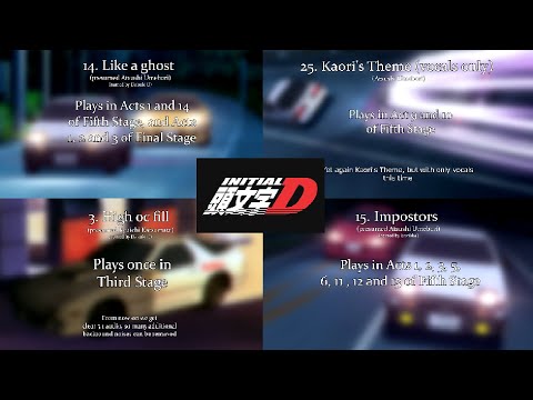 All Unreleased Sound Files From Initial D (Excluding First Stage)