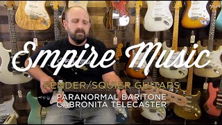Video thumbnail for Squier Paranormal Baritone Cabronita Telecaster - EMPIRE MUSIC by Empire Music