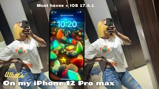 WHAT’S ON MY IPHONE | YouTuber Must Haves + IOS 17.4.1