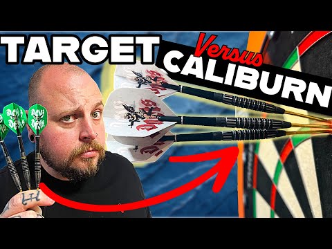BATTLE OF THE TUNGSTEN! Target darts vs 95% Caliburns 