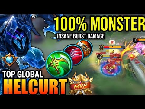 HELCURT BEST BUILD 2023 | TOP GLOBAL HELCURT GAMEPLAY | MOBILE LEGENDS✓