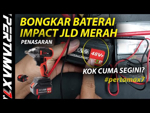 DISASSEMBLE THE 48Vf Red JLD Impact Battery. Why is it only this much? Brand Capacity Voltage Pow...