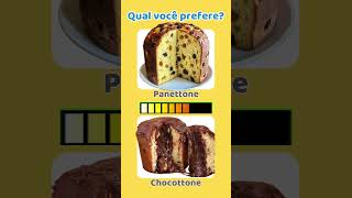 O que você prefere? 🎅🏻 COMIDAS DE NATAL 🎄 #quiz