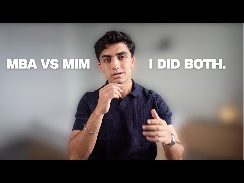 MBA vs Masters in Management. Simplified.