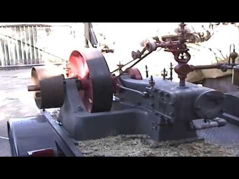 1920s English Iron Works Steam Engine Steam Test 2000