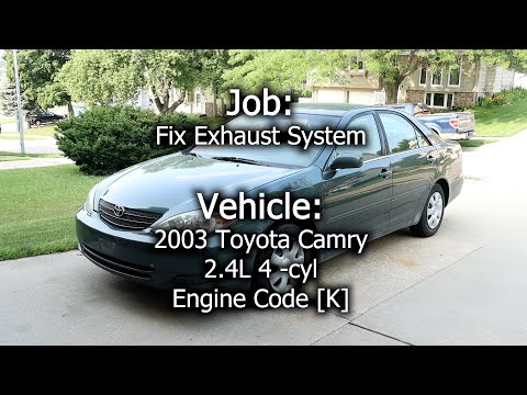 2003 Toyota Camry - Replacing the Exhaust System