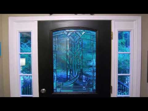 glass door design for drawing room