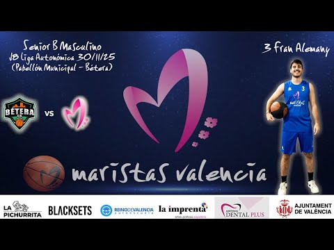 Videocrónica Cb Bétera - Senior B Masculino Cb Maristas Vlc (LIGA AUTONÓMICA J8 25-26)