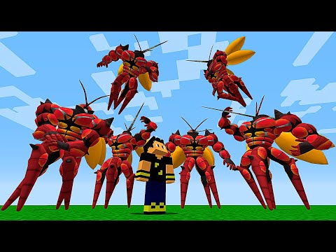 Equipe de Buzzwole Perfeitos no Minecraft Pixelmon