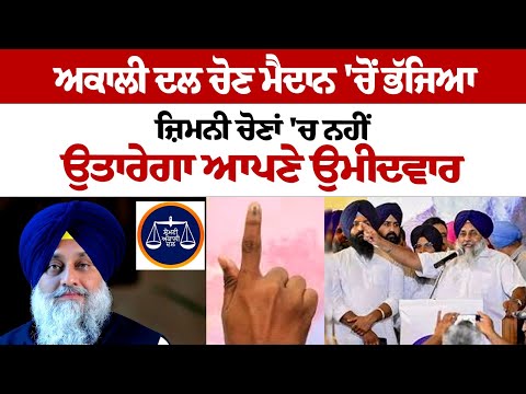 SAD not to contest Punjab By Elections 2024