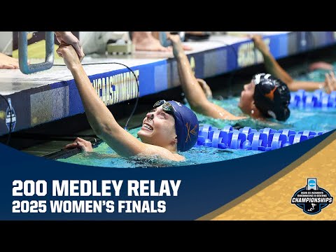 Women's 200 medley relay | 2025 NCAA swimming championships