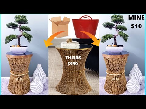 DIY Dollar Tree Side Table || How To Make An End...