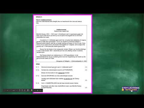 Grade 11 - Afrikaans FAL | Begripstoets