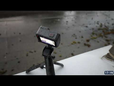 Negaiss ar spēcīgu lietusgāzi Jelgavā 02.07.2022. || Storm with heavy rainfall Jelgava 02.07.2022.