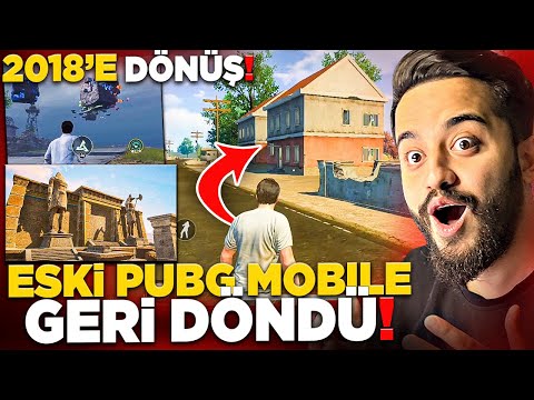SONUNDA ESKİ PUBG MOBİLE GERİ DÖNÜYOR! 2018 E DÖNÜŞ BAŞLADI!