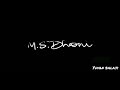 Ms Dhoni Maanagara Kaaval Bgm
