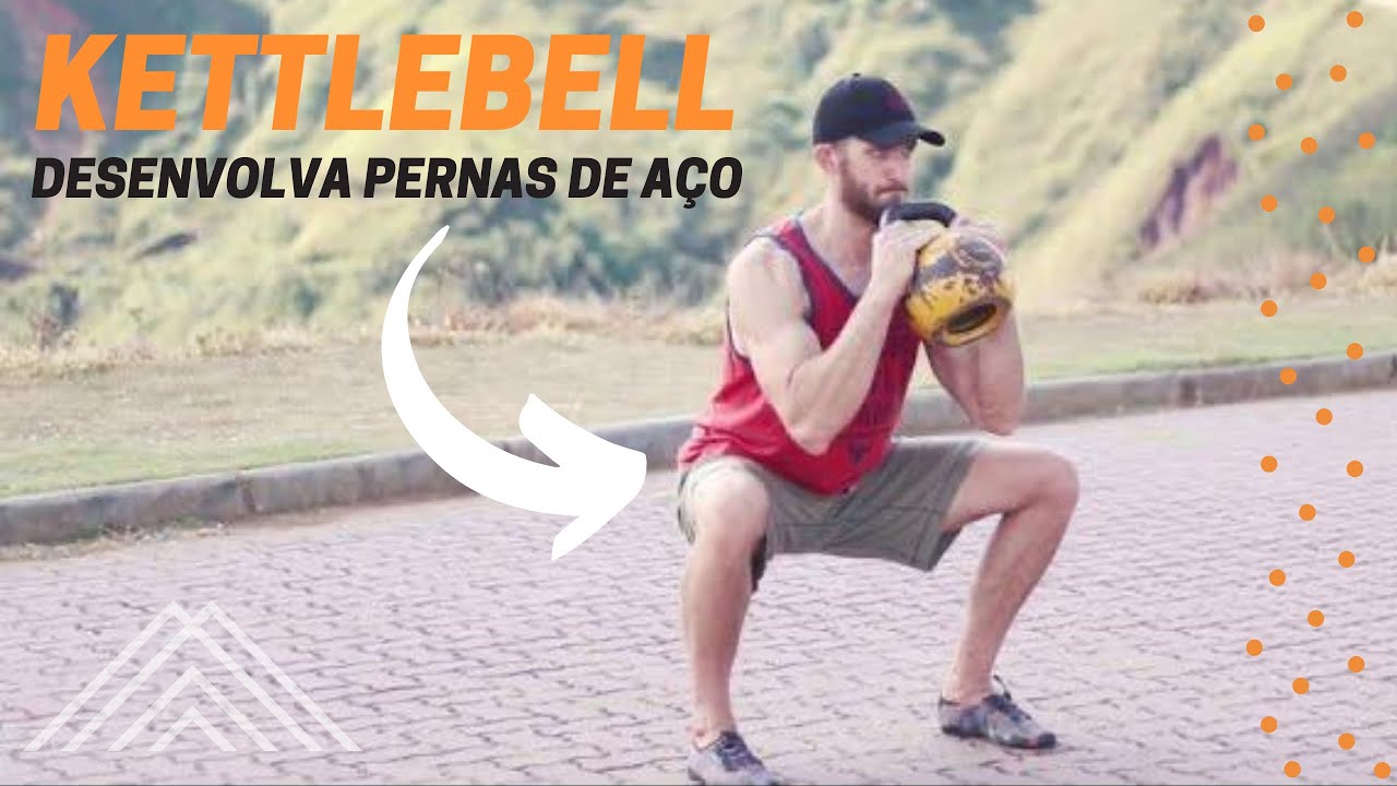 TREINO de Membros Inferiores com KETTLEBELL (Níveis Iniciante/Intermediário)